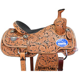 New! 15" Cactus Trophy Team Roping Saddle