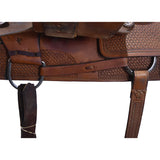Used 15" Charlie Ridley Team Roping Saddle