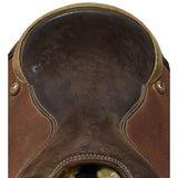 Used 15" Charlie Ridley Team Roping Saddle