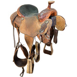 Used 15" Coolhorse Team Roping Saddle