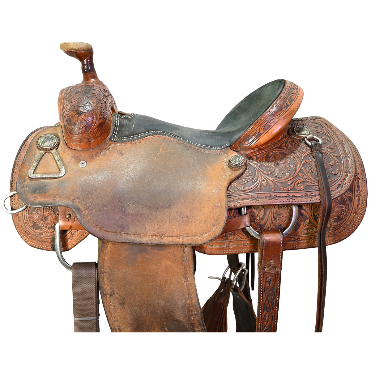 Used 15" Coolhorse Team Roping Saddle