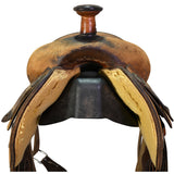 Used 15" Coats Team Roping Saddle