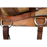 Used 15" Coats Team Roping Saddle