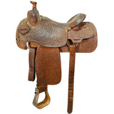 Used 15" Cowboy Classic Team Roping Saddle