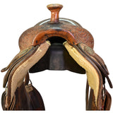 Used 15" Cowboy Classic Team Roping Saddle