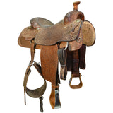Used 15" Cowboy Classic Team Roping Saddle