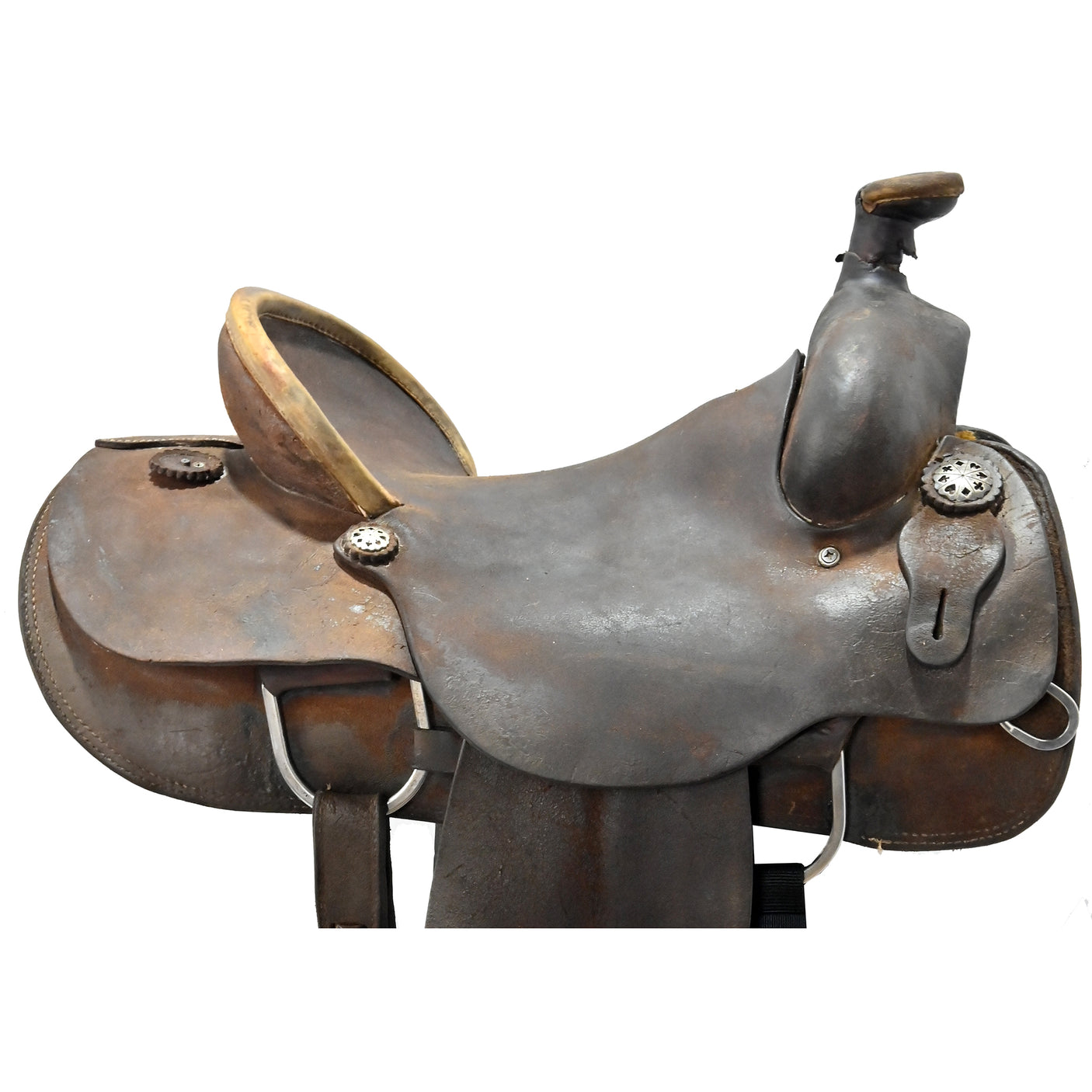 SOLD! Used 15" Charlie Ridley Ranch Roper Saddle