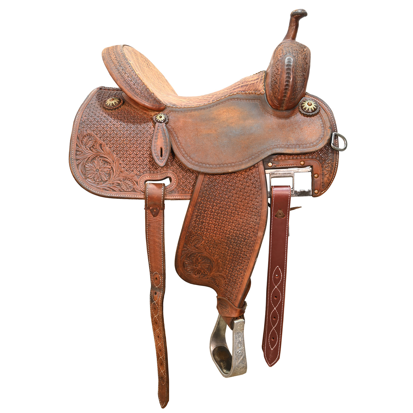 SOLD! Used 14.5" Martin Crown C Barrel Saddle