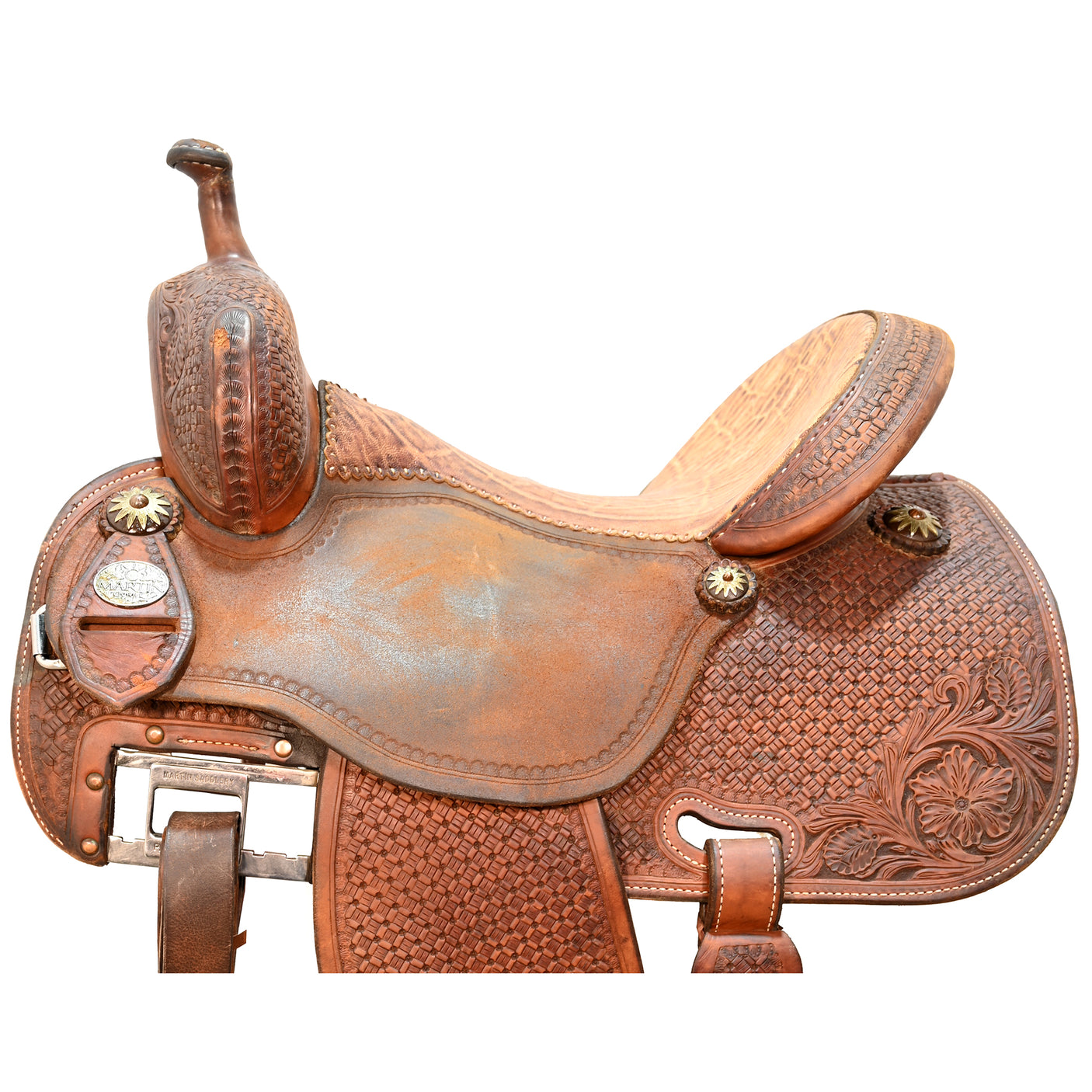 SOLD! Used 14.5" Martin Crown C Barrel Saddle