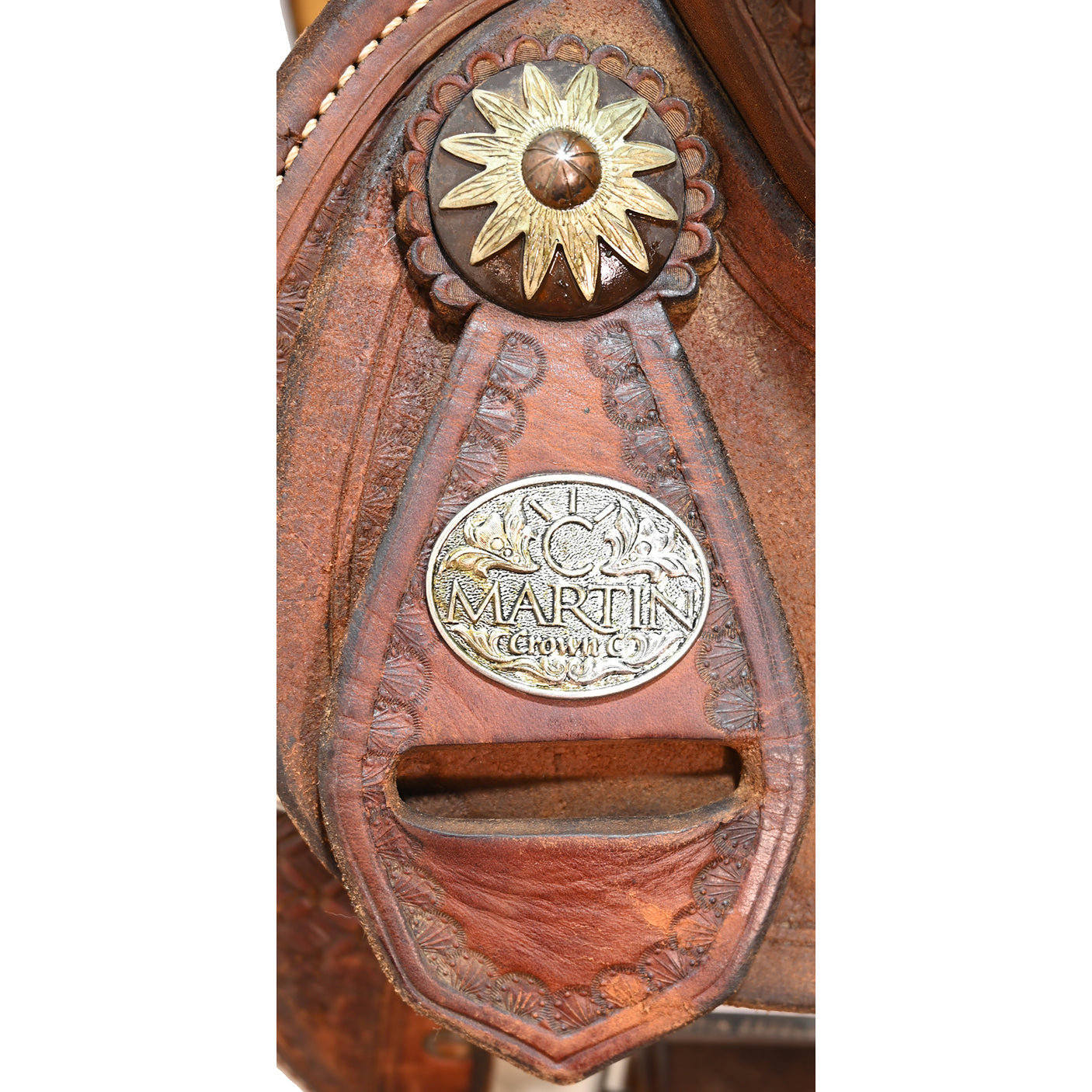 SOLD! Used 14.5" Martin Crown C Barrel Saddle