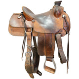 Used 15" Dusty Welty Ranch Saddle