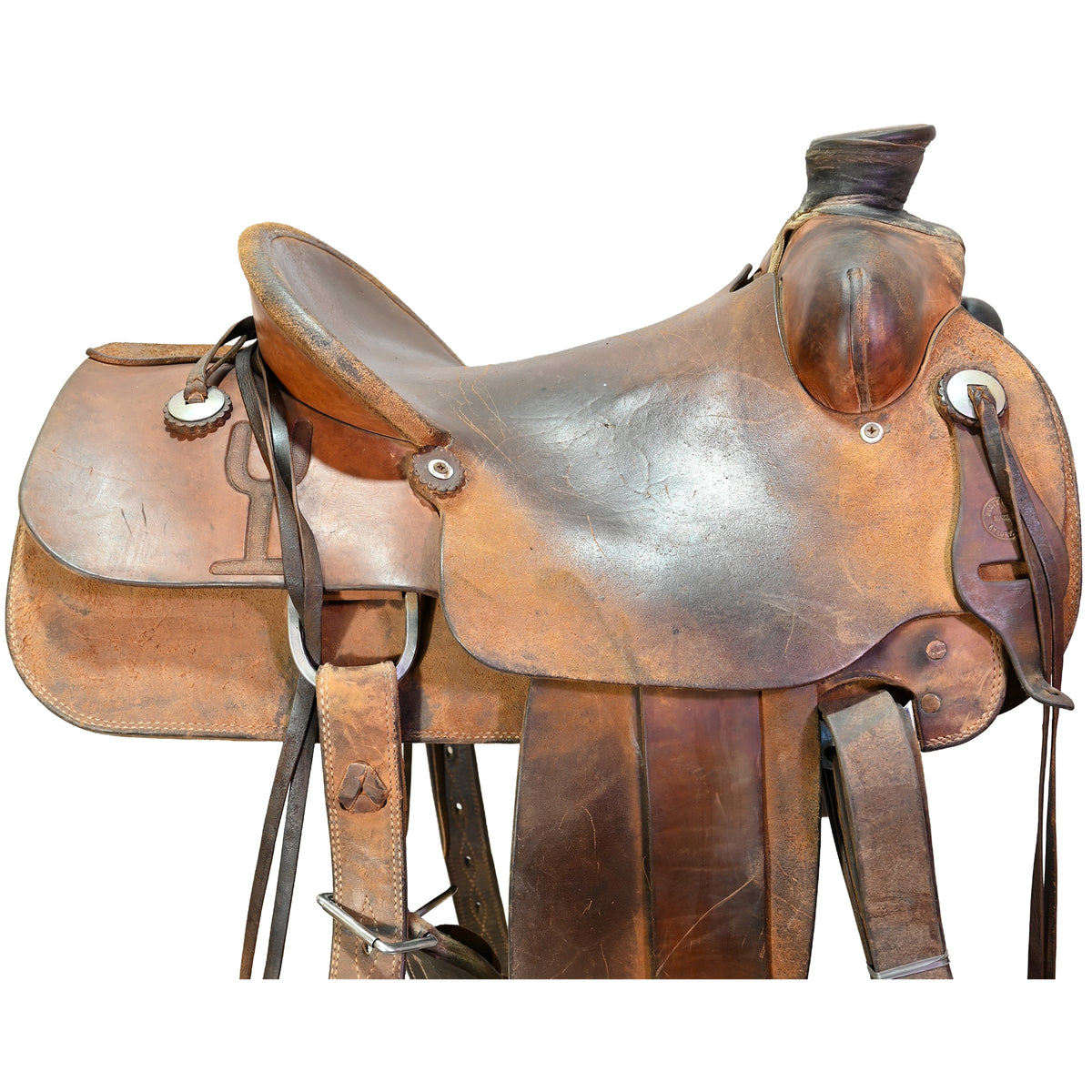Used 15" Dusty Welty Ranch Saddle