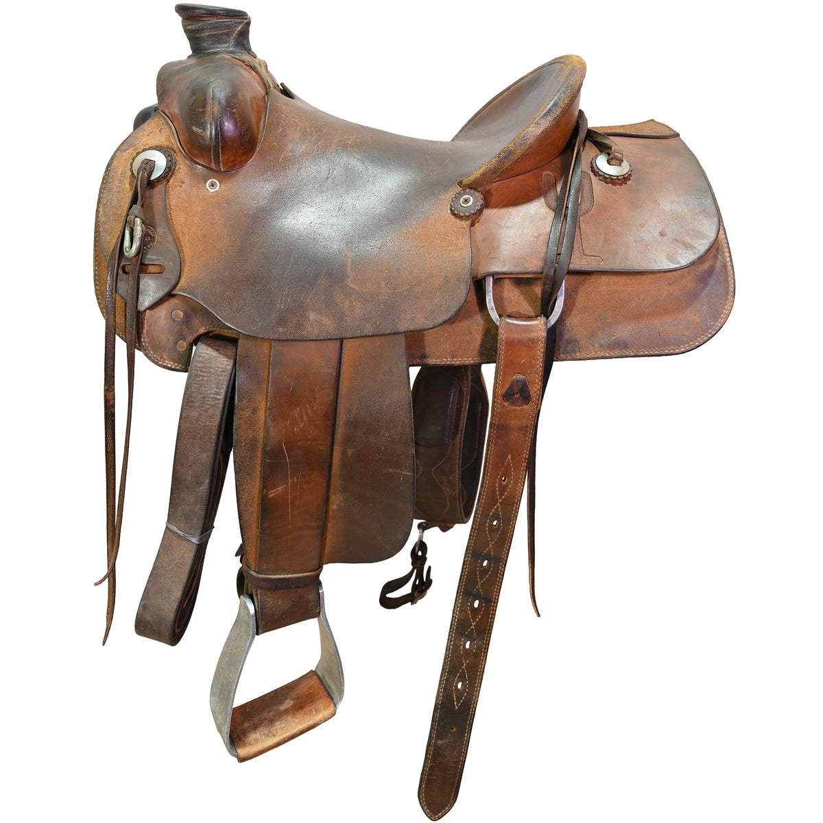 Used 15" Dusty Welty Ranch Saddle