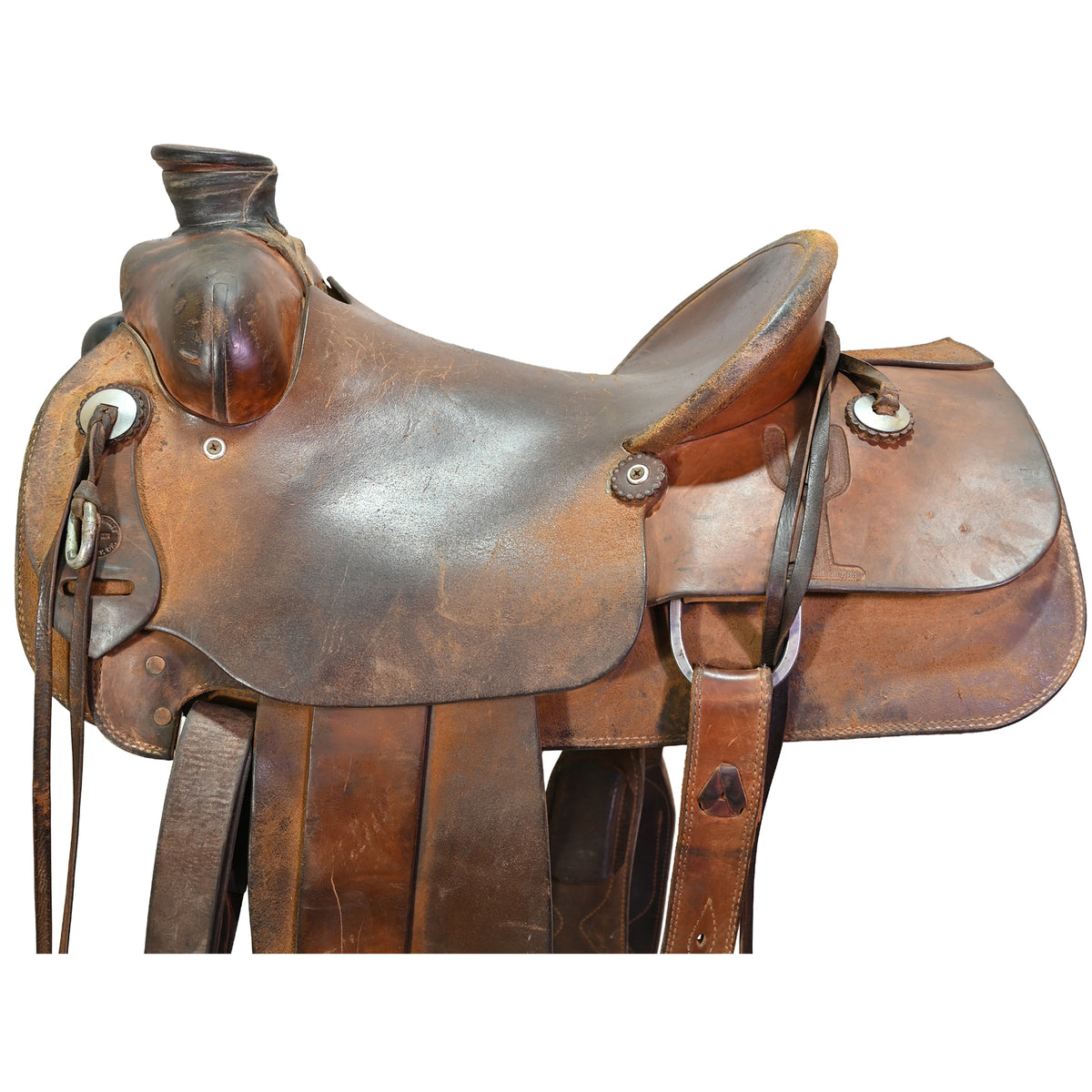Used 15" Dusty Welty Ranch Saddle