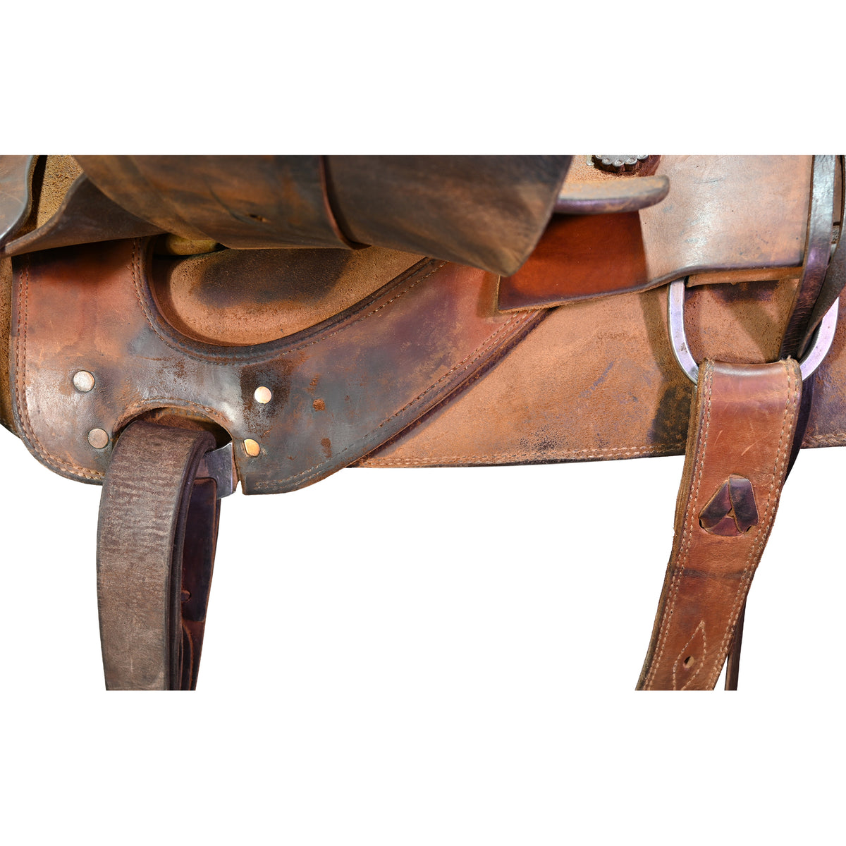 Used 15" Dusty Welty Ranch Saddle