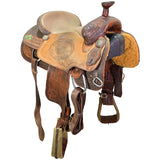 Used 15" Infinity Trophy Team Roping Saddle