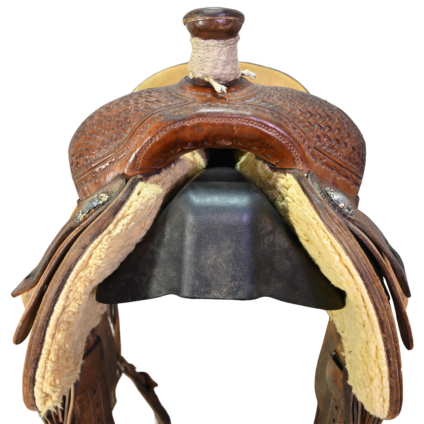 Used 15" Martin Calf Roping Saddle