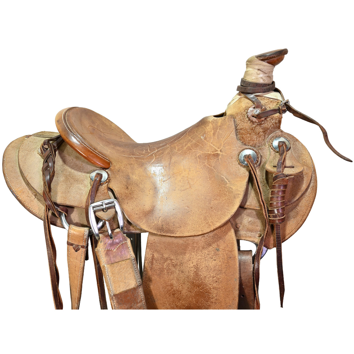 Used 15" Wes Mastic Wade Ranch Saddle