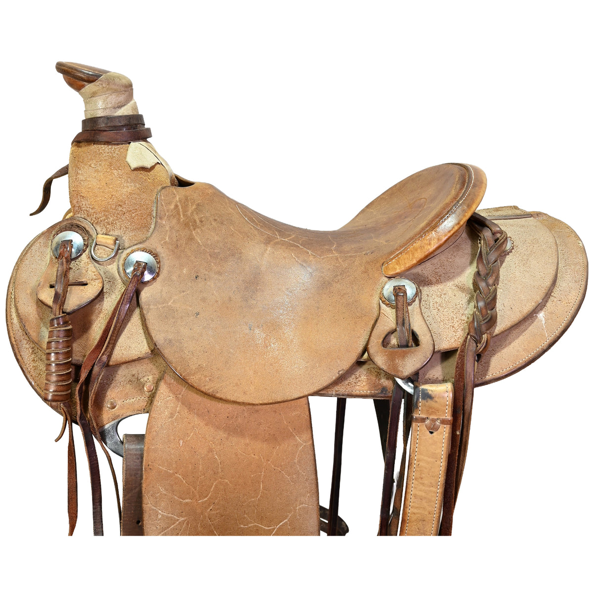 Used 15" Wes Mastic Wade Ranch Saddle