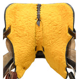 New 15" No Maker Barrel Racing Saddle