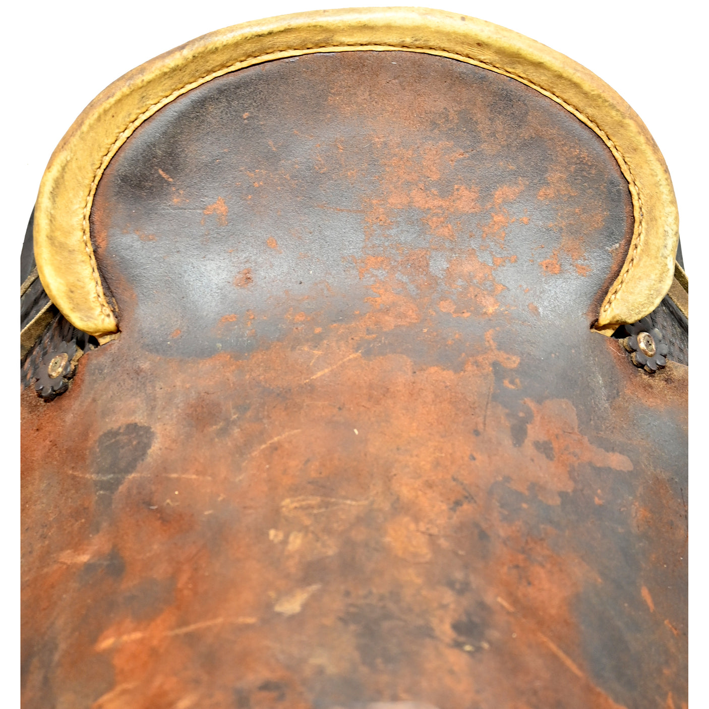 Used 15" No Maker Ranch Roper Saddle