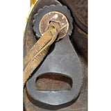 Used 15" No Maker Ranch Roper Saddle
