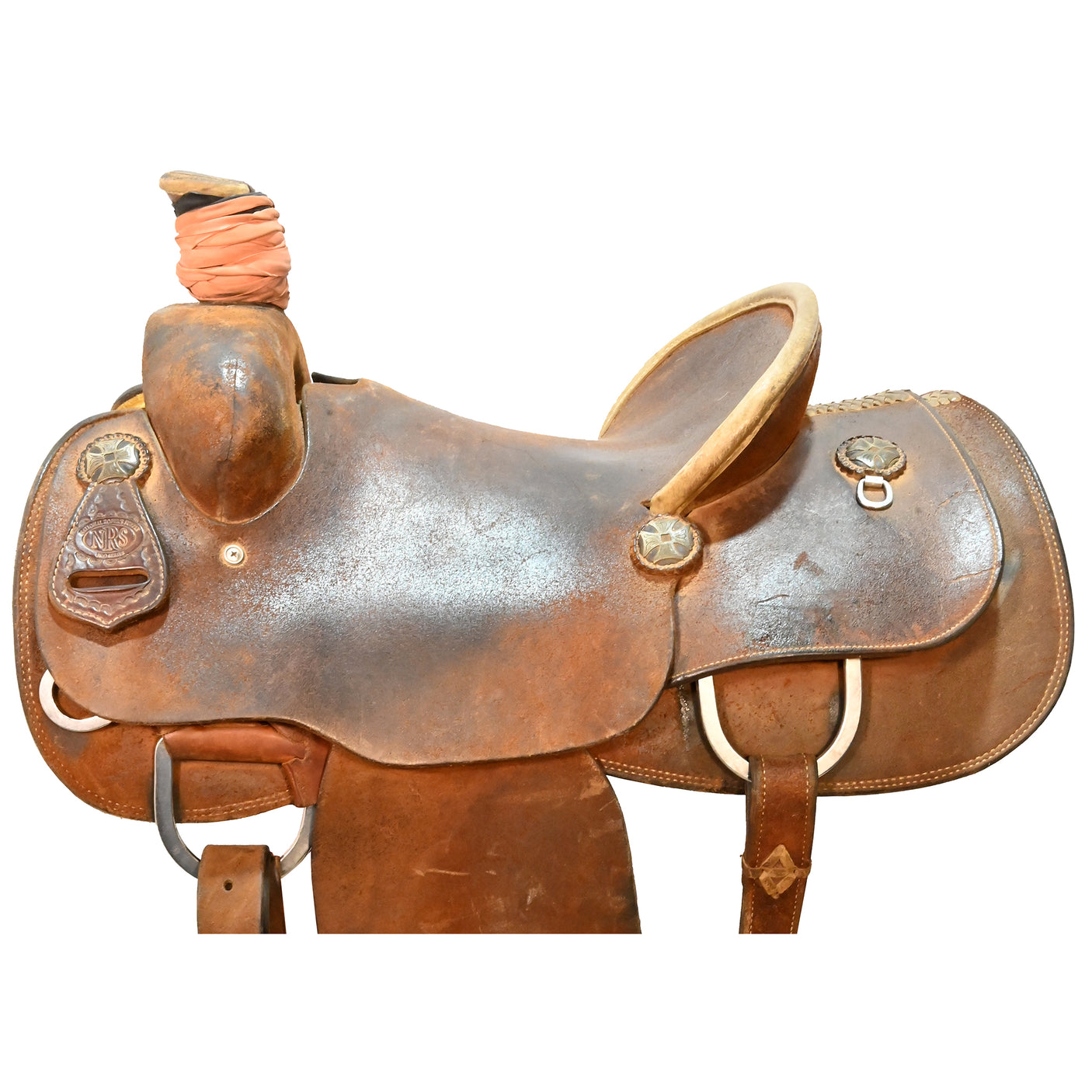 SOLD! Used 15" NRS Pro Series Team Roping Saddle
