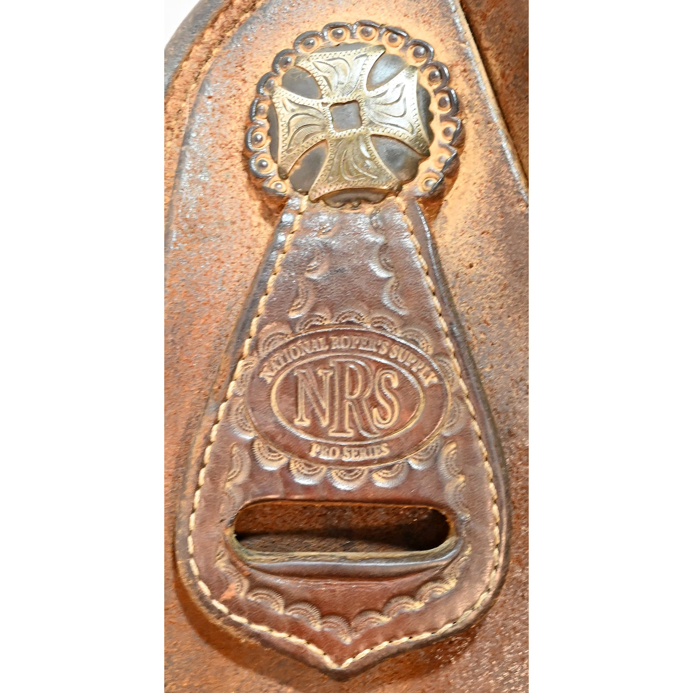 SOLD! Used 15" NRS Pro Series Team Roping Saddle