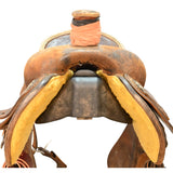 SOLD! Used 15" NRS Pro Series Team Roping Saddle