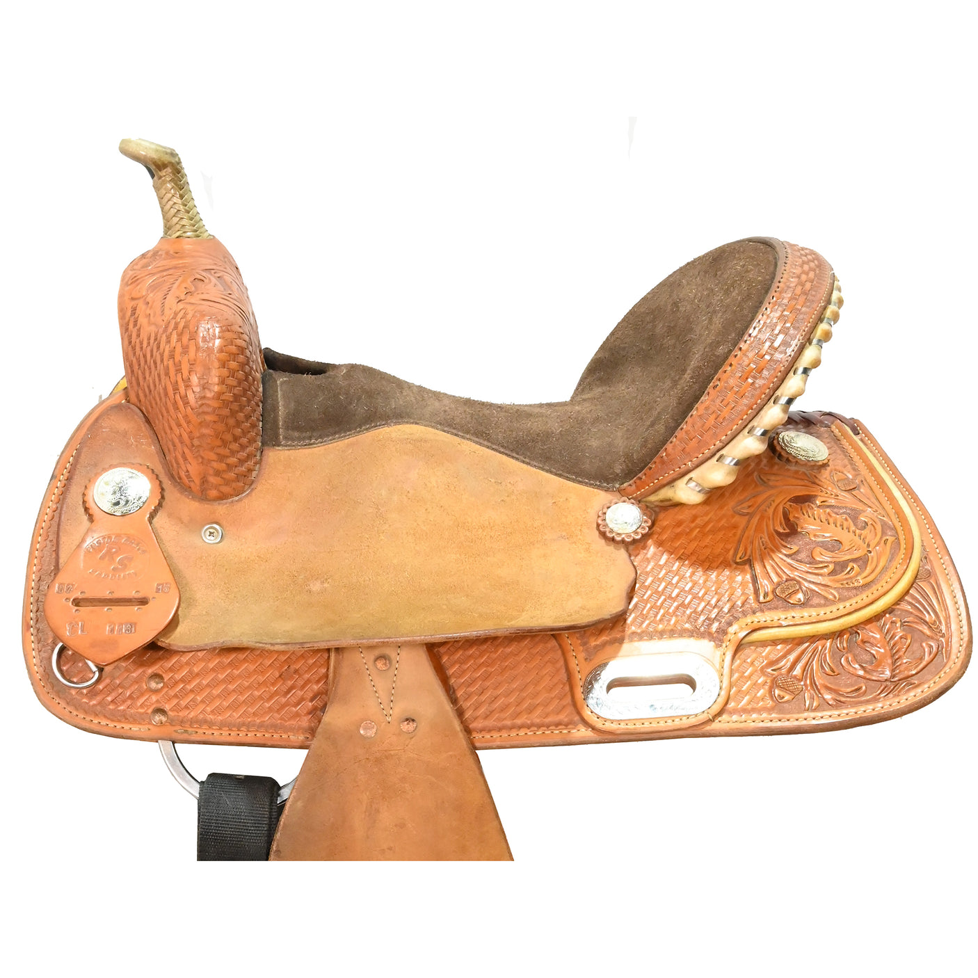 SOLD! Used 15" RS Saddlery Barrel Saddle