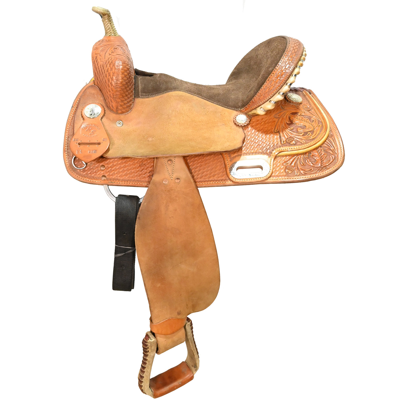 SOLD! Used 15" RS Saddlery Barrel Saddle