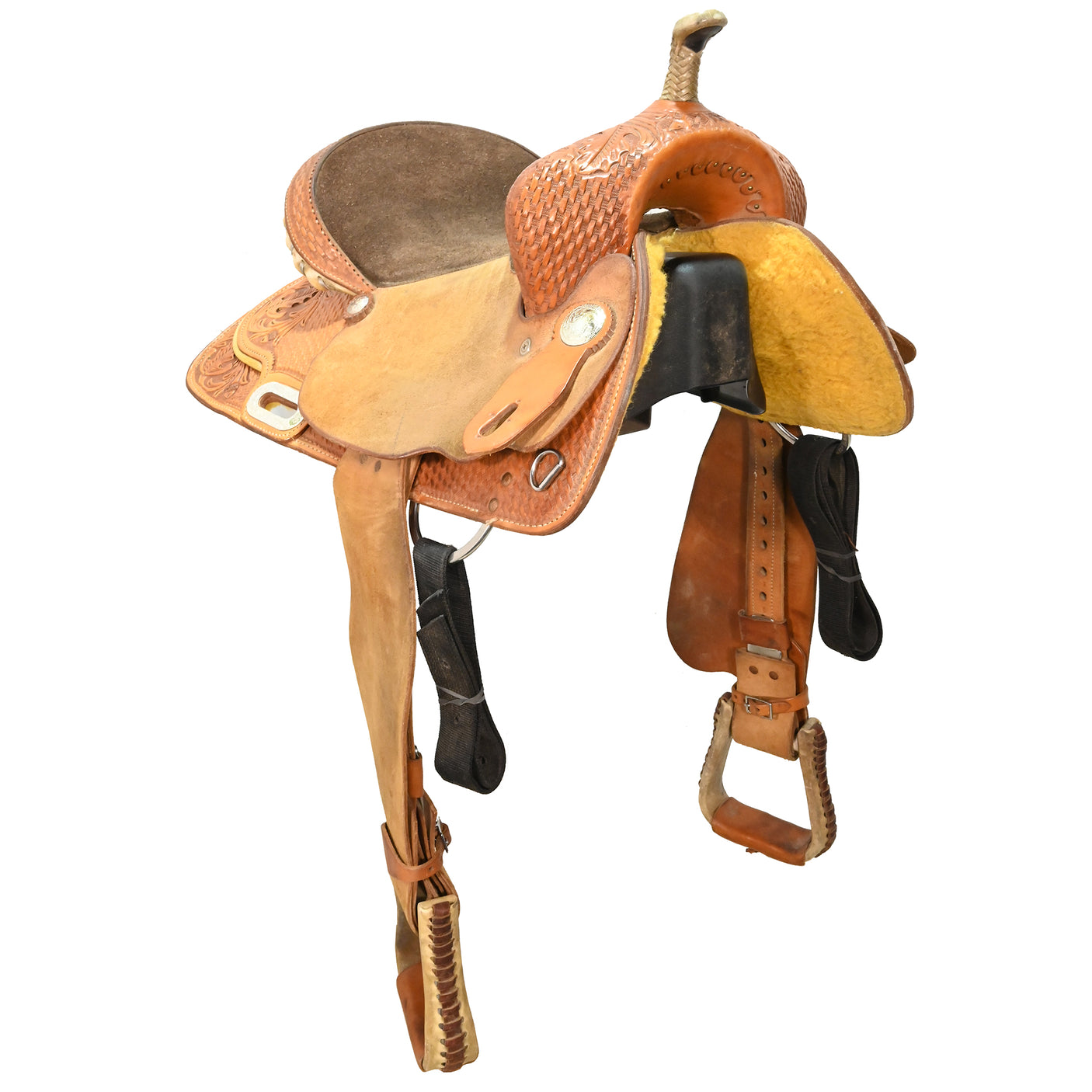 SOLD! Used 15" RS Saddlery Barrel Saddle