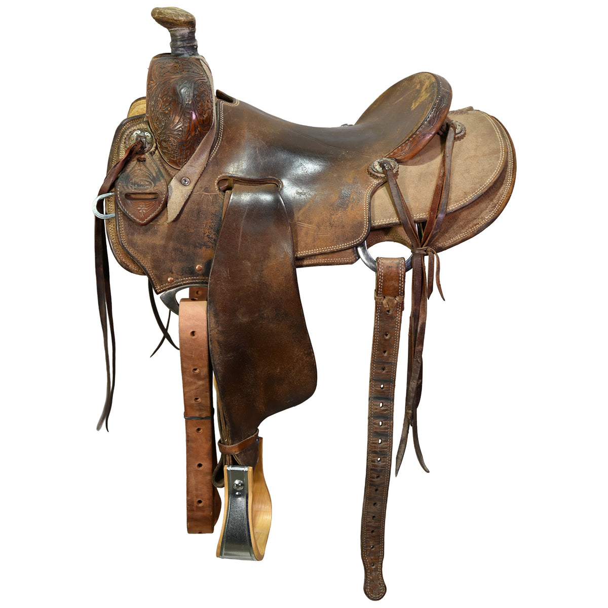 Used 15" Cactus Ranch Saddle