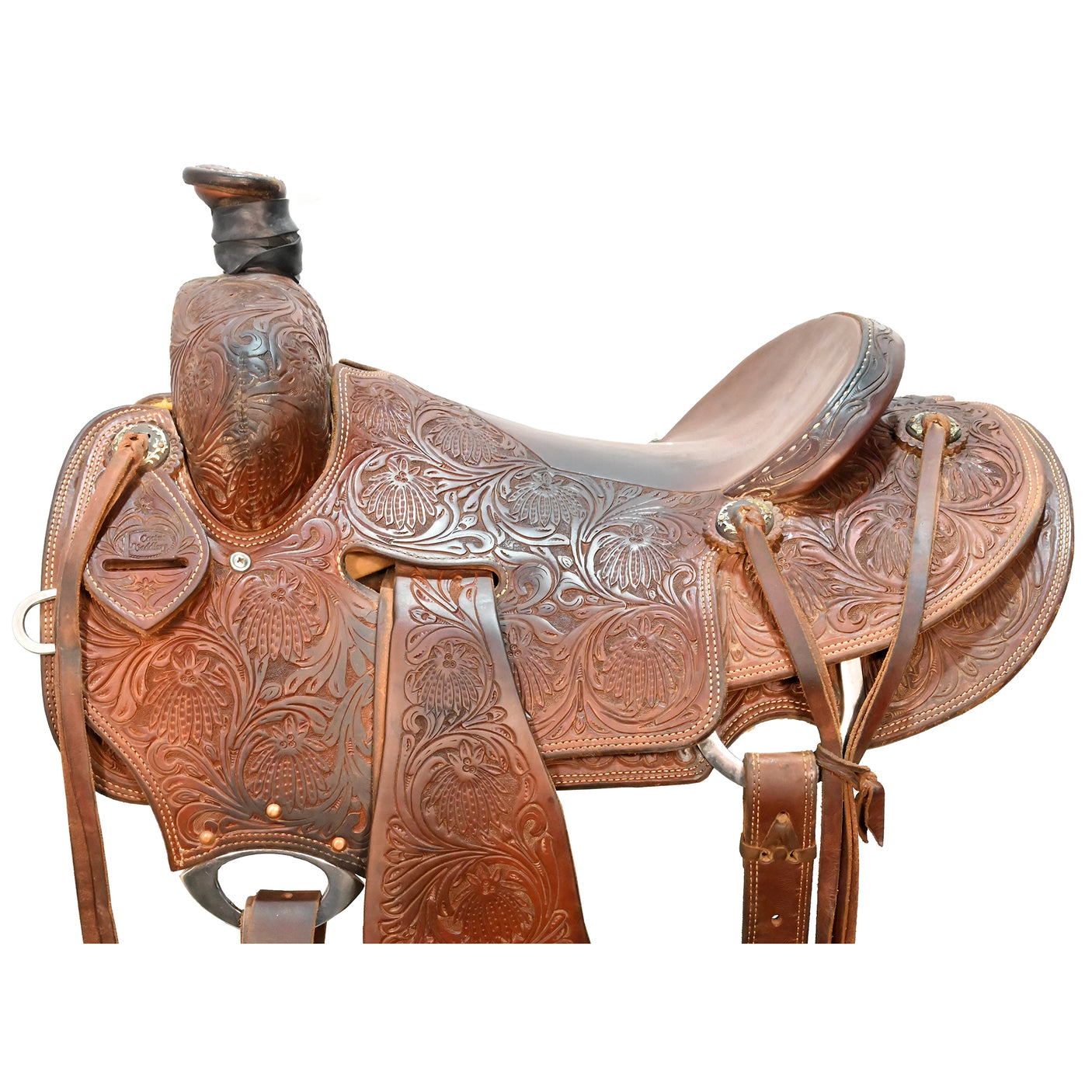SOLD! Used 15" Cactus Ranch Saddle