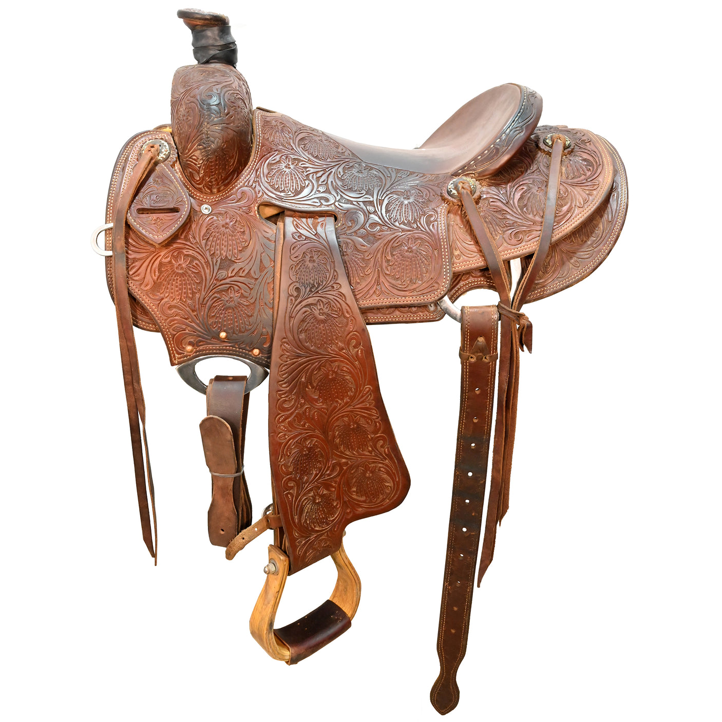 SOLD! Used 15" Cactus Ranch Saddle