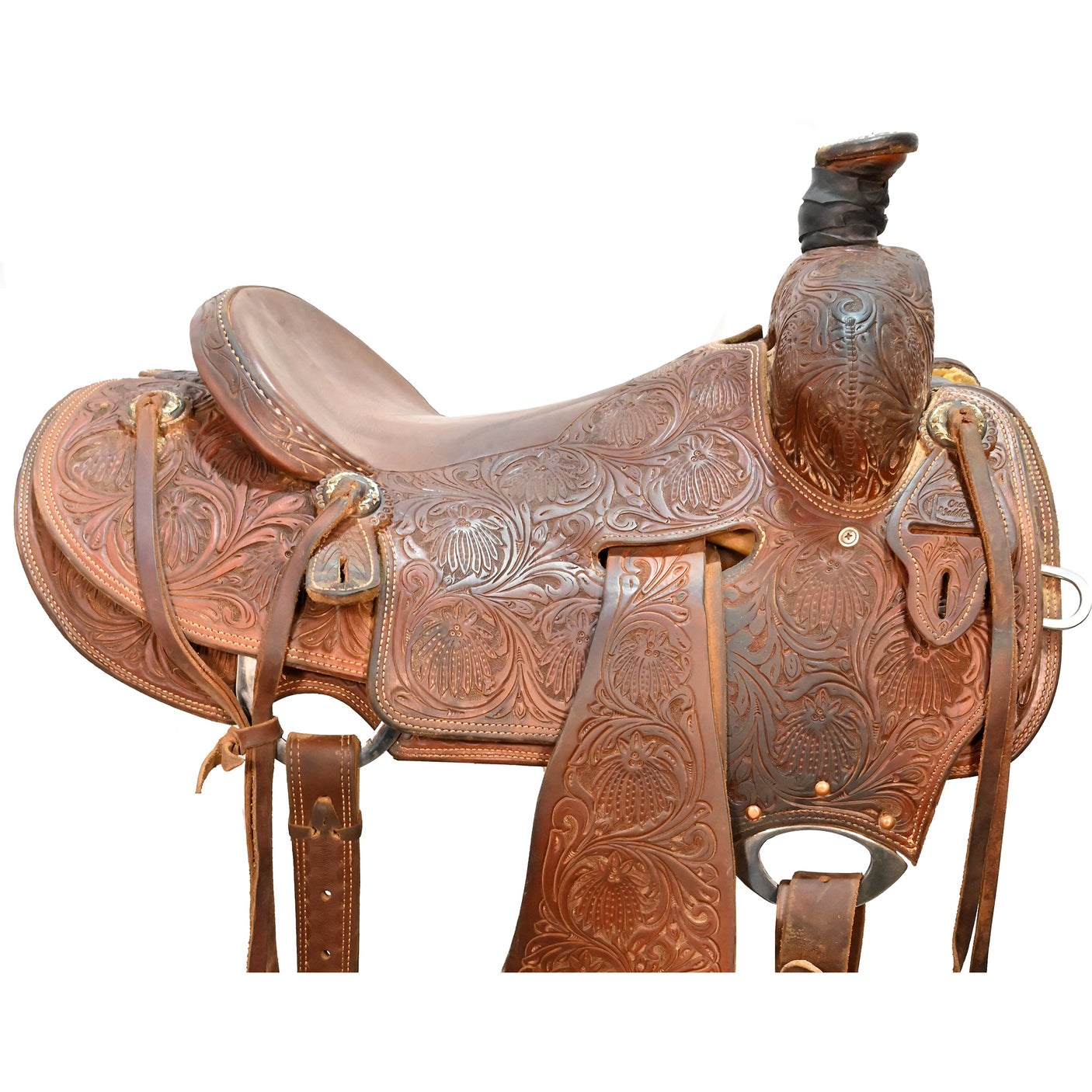 SOLD! Used 15" Cactus Ranch Saddle