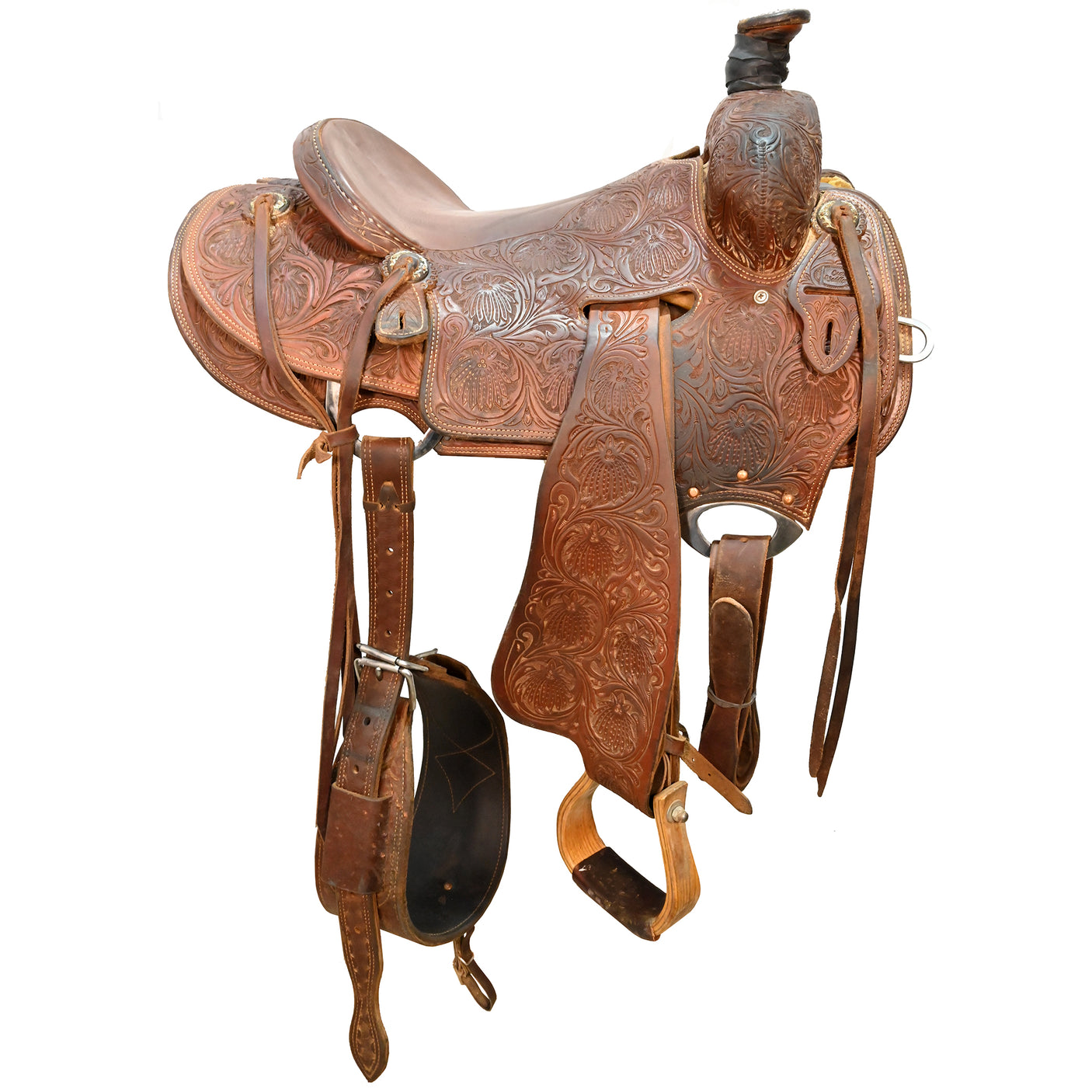 SOLD! Used 15" Cactus Ranch Saddle