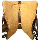 Used 15" Tod Slone Trophy Team Roping Saddle