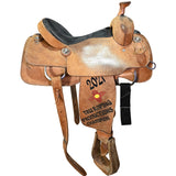 Used 15" Tod Slone Trophy Team Roping Saddle