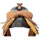 Used 15" Tod Slone Trophy Team Roping Saddle