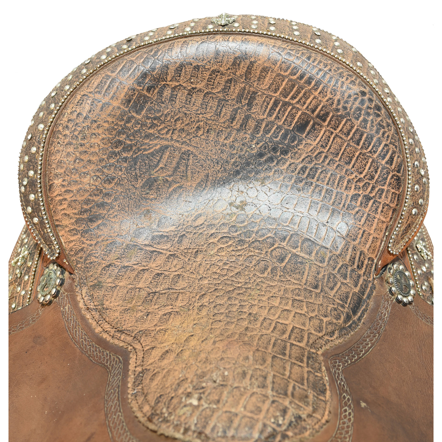 SOLD! Used 15" Silver Royal by Tough-1 Barrel Saddle