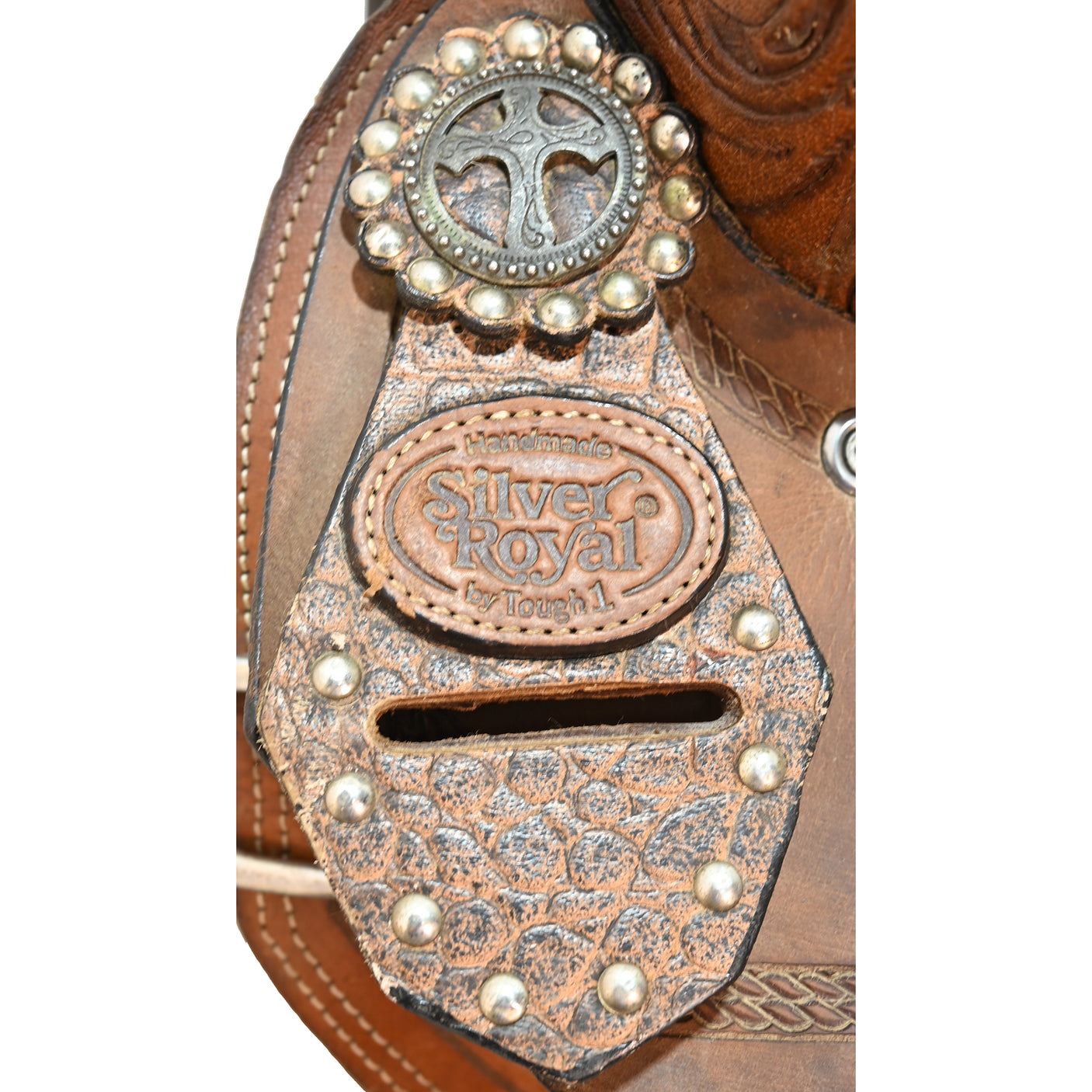 SOLD! Used 15" Silver Royal by Tough-1 Barrel Saddle