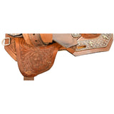 SOLD! Used 15" Silver Royal by Tough-1 Barrel Saddle