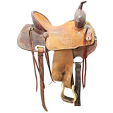 Used 15" SRS Saddlery Barrel Saddle