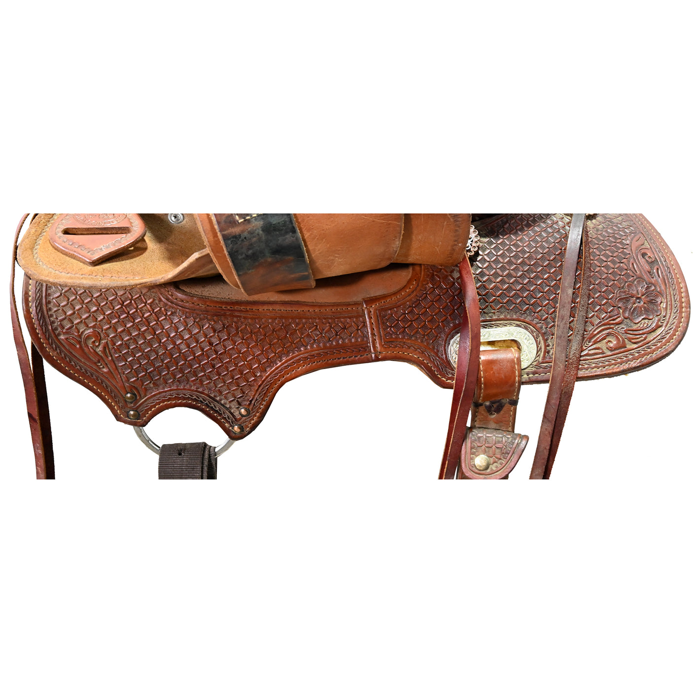 Used 15" SRS Saddlery Barrel Saddle