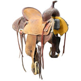 Used 15" SRS Saddlery Barrel Saddle