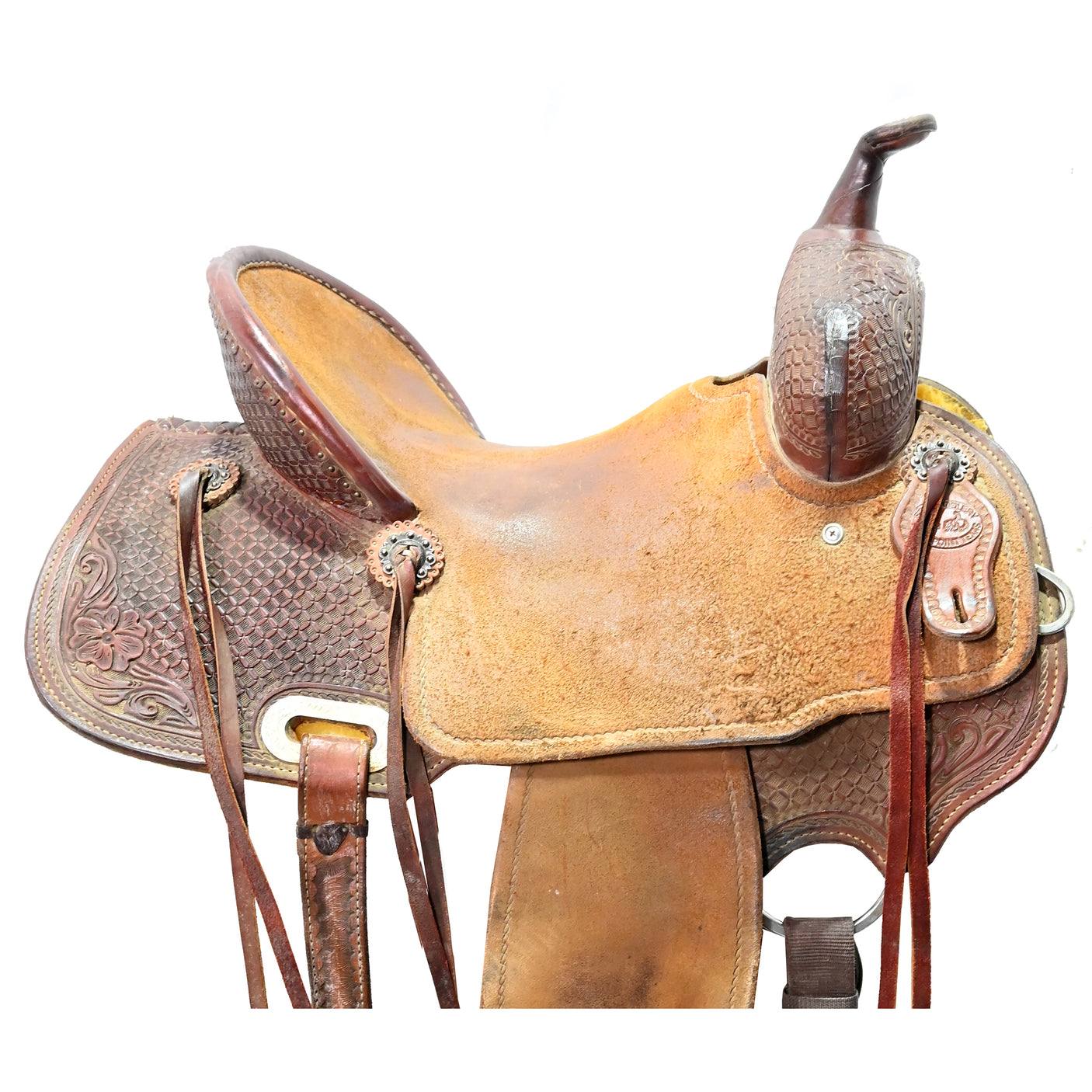 Used 15" SRS Saddlery Barrel Saddle