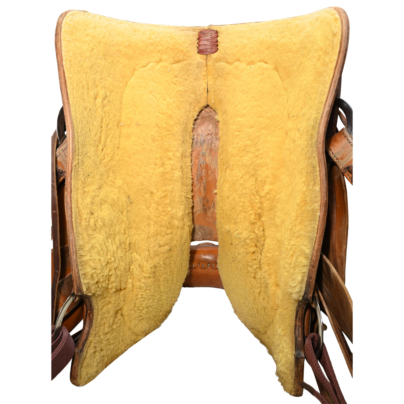 Used 15" Trent Ward Ranch Roping Saddle