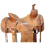 Used 15" Trent Ward Ranch Roping Saddle