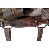 Used 15" Twister Trophy Team Roping Saddle
